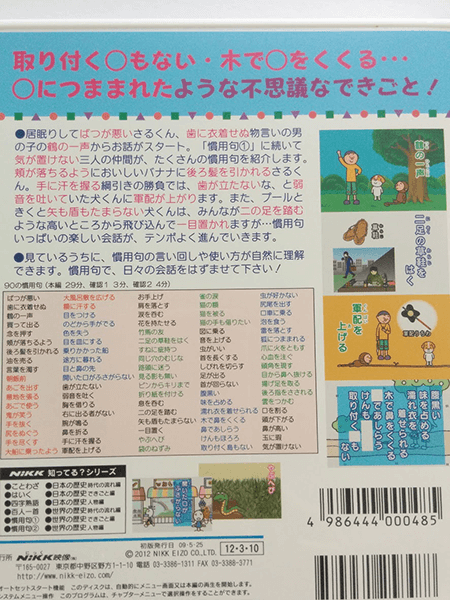 中学受験準備にも 四字熟語 慣用句 ことわざの暗記法はコレ Dvd クロスワード おすすめ本 市川さんのおうちスタイル